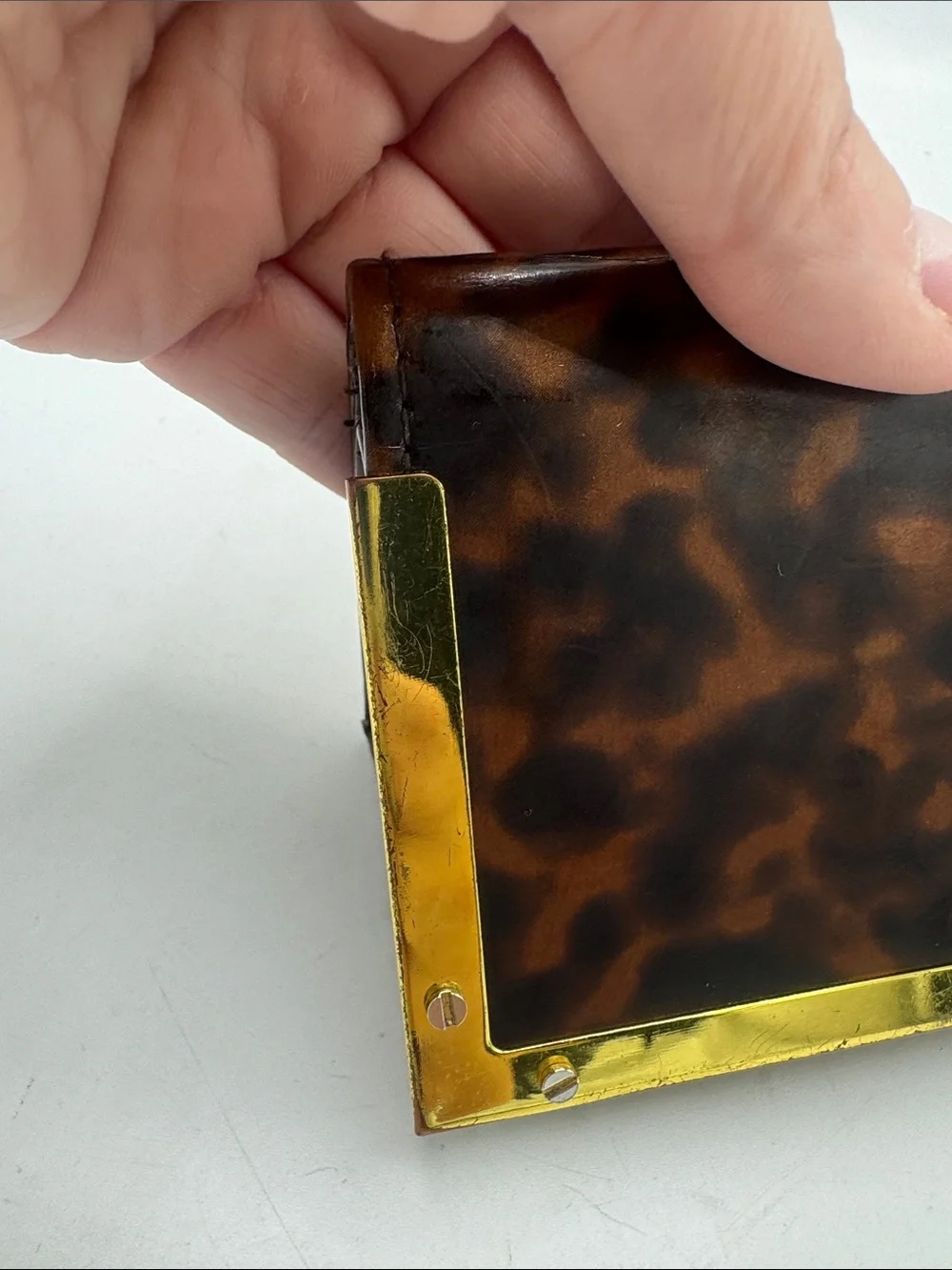 Tory Burch Tortoiseshell Sunglass Case